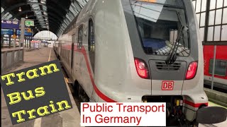 How to | Public Transportation in Germany | Bus, Tram, Train