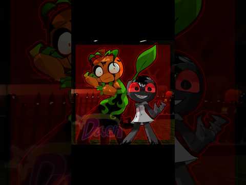 Twisted Gourdy & Toodles //🎃🎱// #alightmotion #dandysworld #edit #fyp #fypシ #meme #twisted #art