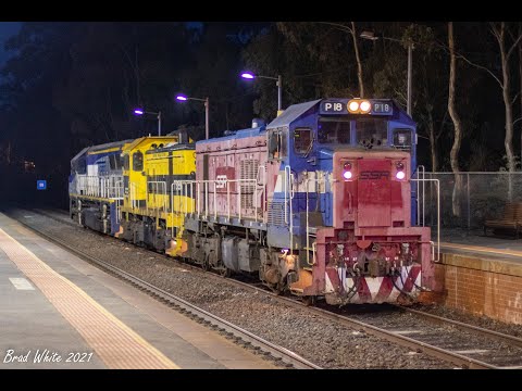Railfirst's VL356 finally returns to Melbourne on SSR's 0082 light engine transfer- 22/6/21