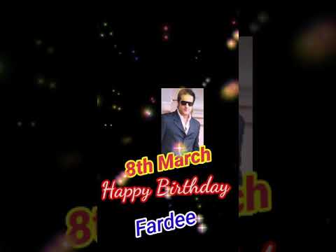 Happy Birthday Fardeen Khan। Fardeen Khan Birthday Whatsapp Status । 8th March Birthday Status 2021।