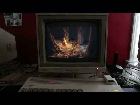 Amiga 1200 - PiStorm32 Accelerator - The Black Lotus - Ocean Machine Demo
