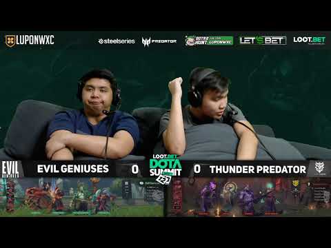 Evil Geniuses vs Thunder Predator Game 1 (BO2) | The Summit 12 Group Stage