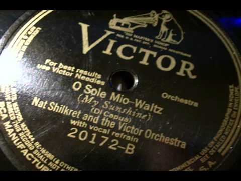 Nat Shilkret and the Victor Orchestra - O Sole Mio 78 rpm 1926(?)