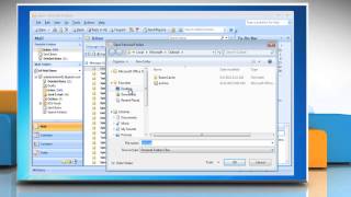 How to  Export and import PST files in Outlook 2007 on Windows® 7
