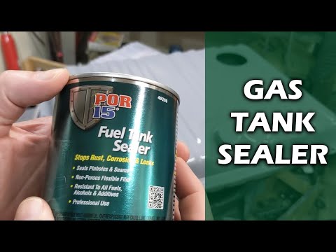 Applying POR-15 Fuel Tank Sealer (True Spirit # 42)