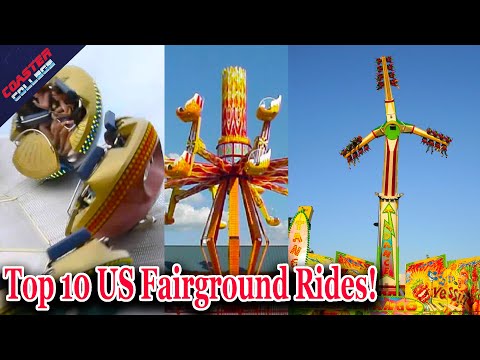 Top 10 US Fairground Rides!