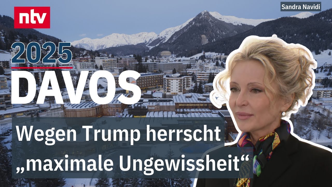 Bei Trumps Plänen ist „alles offen“ – Sandra Navidi | ntv Davos 2025