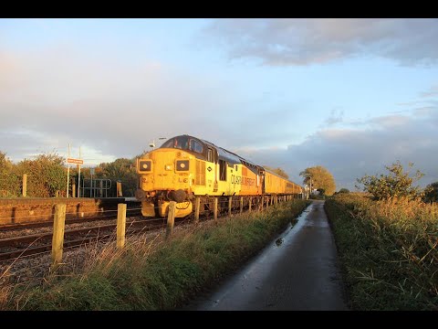 Colas Rail 37254 & 37099 with 1Q98 around the Wherry Lines