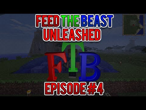 Minecraft FTB Unleashed! - Episode 4 - Starting To Store Some POWER!!!!!!