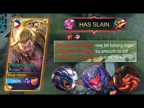 HOW TO DEAL WITH DOMINANT META HEROES USING ROGER | 3 MINUTES UNSTOPPABLE | ROGER GAMEPLAY | MLBB