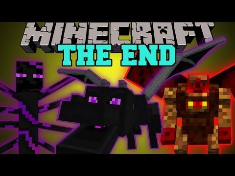 Minecraft: THE END MOD (HARDCORE BOSSES, DUNGEONS, & EPIC ITEMS!) Mod Showcase