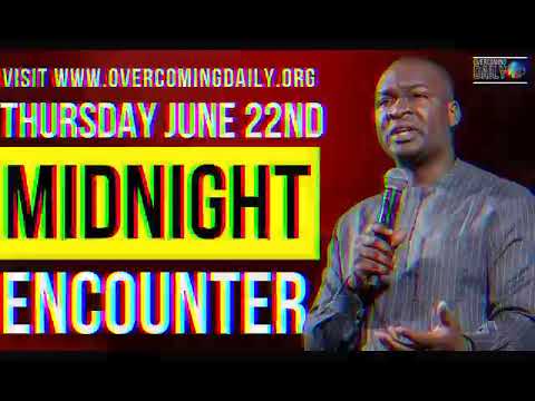 [THURSDAY JUNE 22ND] MIDNIGHT SUPERNATURAL ENCOUNTER WITH THE WORD OF GOD | APOSTLE JOSHUA SELMAN