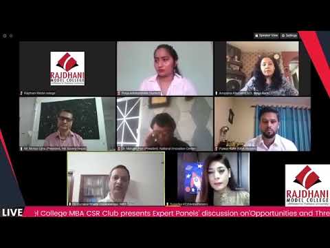 Rajdhani Model College video