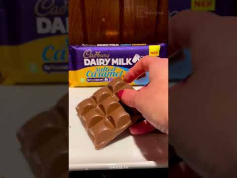 Cadbury diary milk salted caramel chocolate #shorts