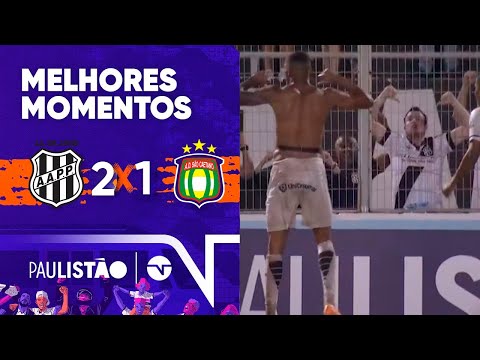 There was a fight and a comeback! Ponte Preta 2-1 São Caetano | Highlights | Paulista A2