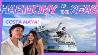 Costa Mayas Best Beach Yet! 🌊| Mazamao Beach 🌴 | Royal Caribbean Harmony Of The Seas🛳️| Cruise Vlog!