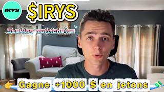 Rendement choc : ce pool IRYS token a doublé mes revenus mensuels (2026)