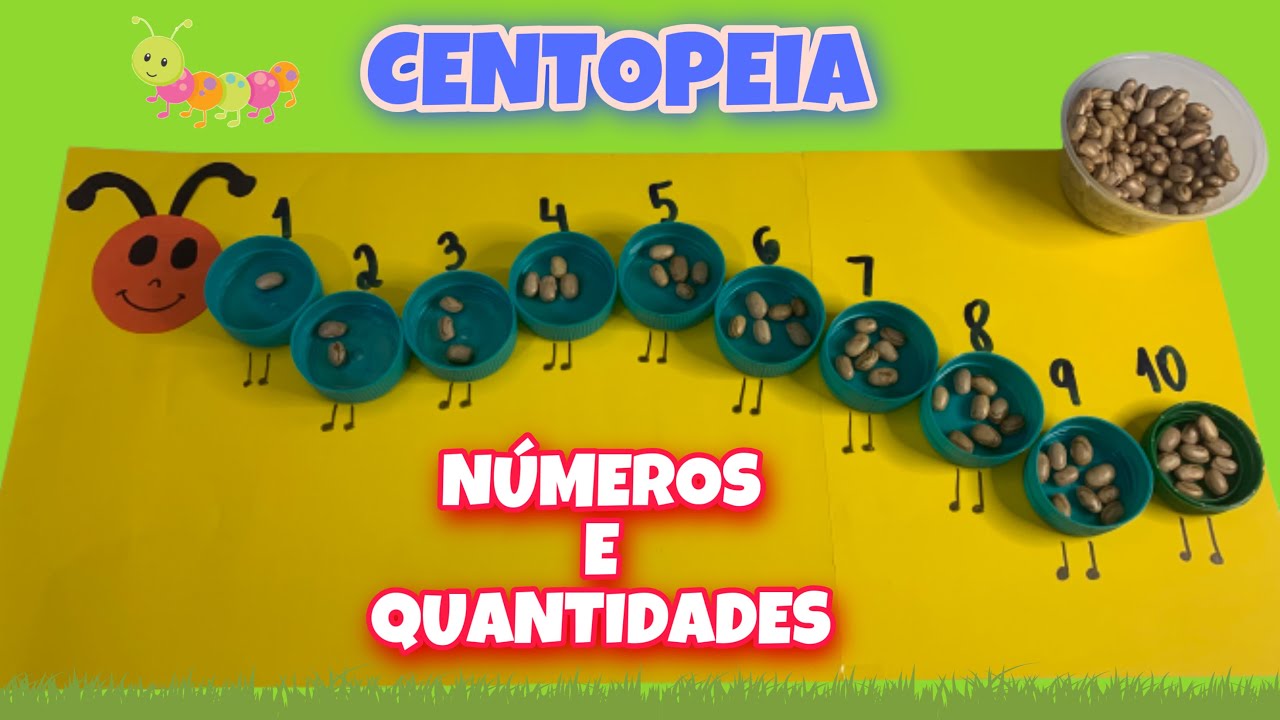 Centopeia | Números e Quantidades | Recurso Pedagógico | Matemática Divertida