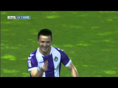 Goal of Rukavina (1-0) Real Valladolid - RCD Espanyol - HD