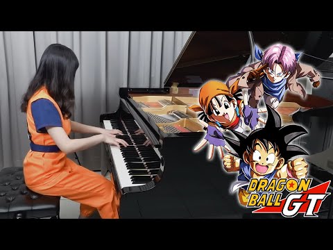 《Thank You Akira Toriyama》Dragon Ball GT「DAN DAN Kokoro Hikareteku」Slow Version | Ru's Piano Cover
