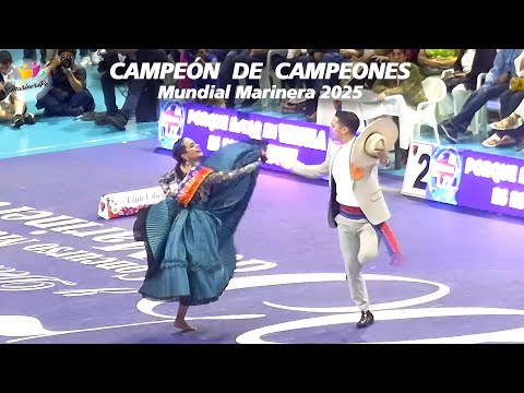 "Así baila mi trujillana" en exhibición de "Campeón de Campeones" | Mundial de Marinera Norteña 2025