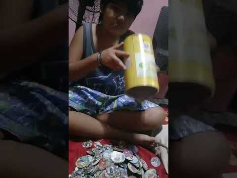 my very expensive Collection of pogs im planning to buy more cause you know why not?💎🤑🤑🤑🤑🤑