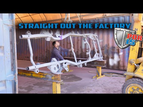 A BRAND NEW PATROL CHASSIS - POR15 Restoration