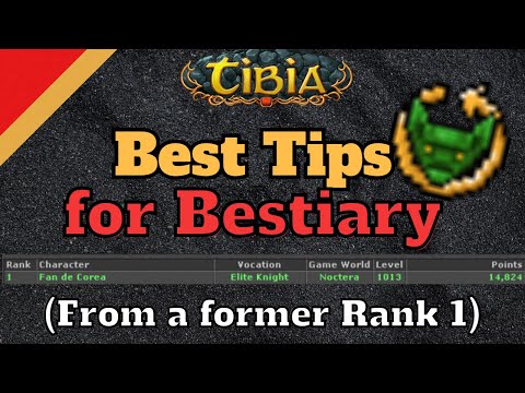 My Secrets for doing Bestiary [Tibia Tips]