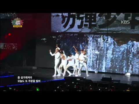 [HIT] 뮤직뱅크 인 멕시코(MusicBank in Mexico)-방탄소년단(BTS) - Intro + Danger.20141112