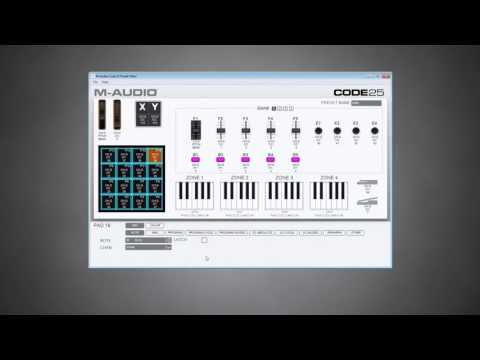 M-Audio || Software Preset Editor // Code Series Keyboards