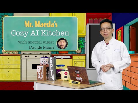 Embeddings, AI, and SQL Server 2025 with David Mauri, in Mr. Maeda's Cozy AI Kitchen