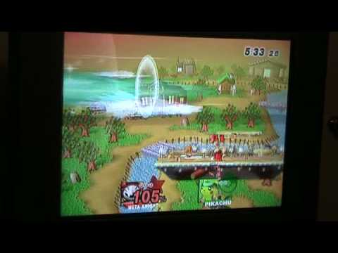 eagle (metaknight) vs Z (pickachu)