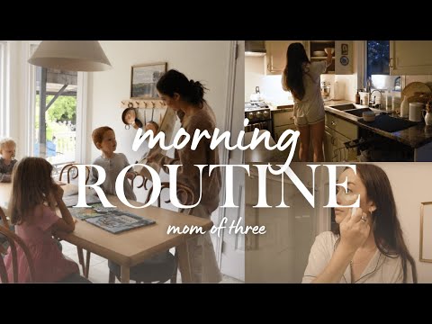 My Realistic 6AM Morning Routine | Mom of 3, 4 and Under