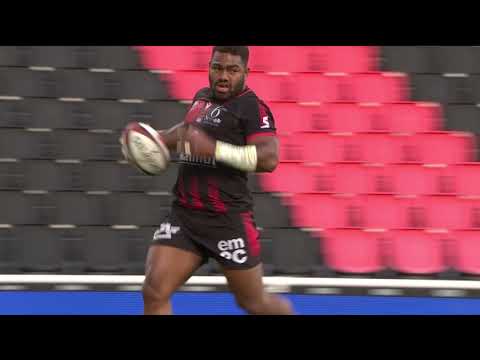 TOP 14 - J5 - Dans l'en-but, Josua Tuisova offre l'essai à Fainga'a