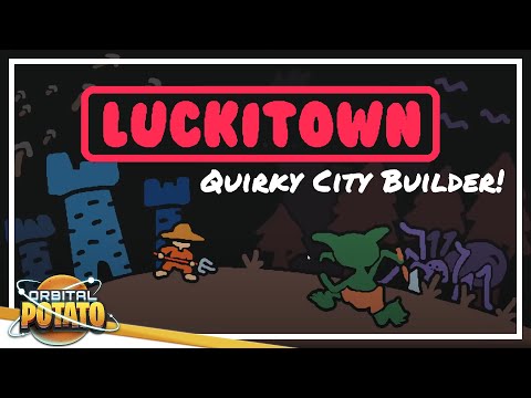 SUPER UNIQUE CITY BUILDER! - Luckitown - Tower Defence Strategy Game
