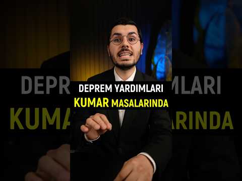 Kumar Masalarında Deprem Yardımları!