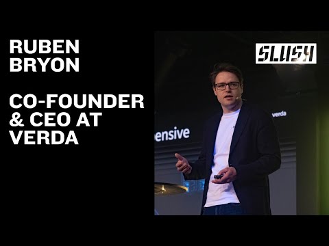 Ruben Bryon, Co-founder & CEO, Verda | Slush 2025