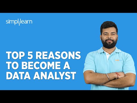  Top 5 Reasons to Become a Data Analyst | Why Become a Data Analyst in 2023 | Simplilearn