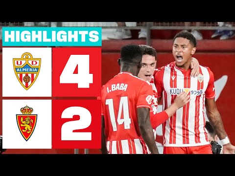 Summary Almería vs Real Zaragoza Round 9