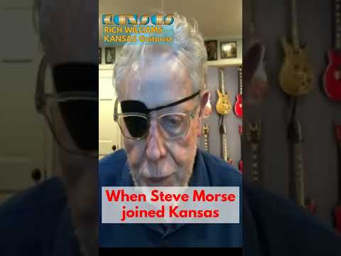 "I was INTIMIDATED By Steve Morse!" Kansas guitarist Rich Williams