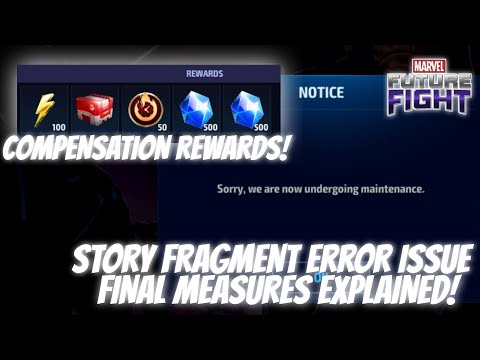 [MFF] STORY FRAGMENT CHEST COMBINE ERROR FINAL MEASURE! FREE 1K CRYSTALS! - MARVEL FUTURE FIGHT