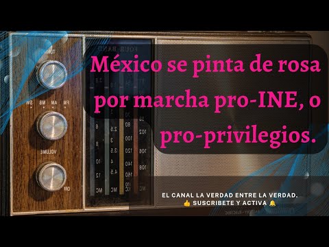 Marcha pro-INE o por-Privilegios