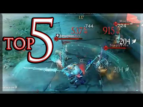 His Greatsword Build Killed EVERYONE Way To Fast.. ⚔️ New World Top 5 PvP Fights # 6 - PvP Gameplay