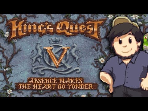 Kings Quest V + Mailmen - JonTron (HD)