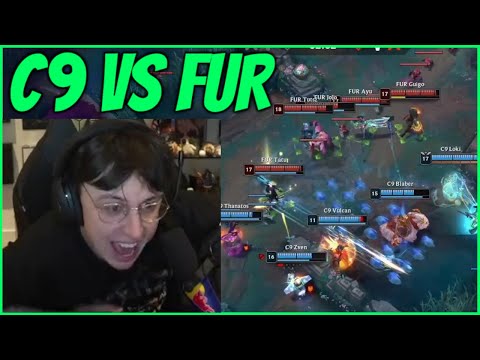 Caedrel Reacts To C9 VS FUR Elimination Game