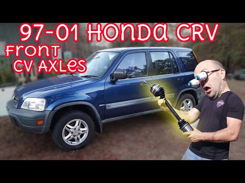 1997 - 2001 Honda CRV Front CV Axles DIY Replacement | Driver / Passenger