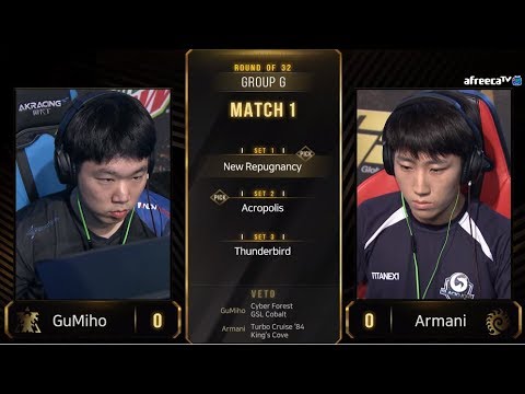 [2019 GSL S3] Ro.32 Group G Match1 GuMiho vs Armani