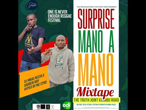 MANO A MANO MIXTAPE BY DJ MRAS NESTA & GARDEN BOY HYPED BY MC CYRO