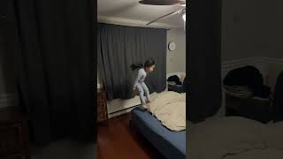 寝る前の運動 #日中夫婦