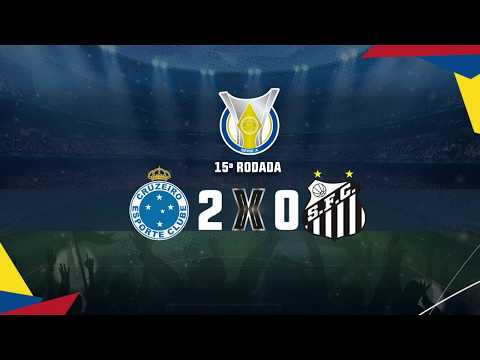Gols de Cruzeiro 2 x 0 Santos, Brasileirão 2019